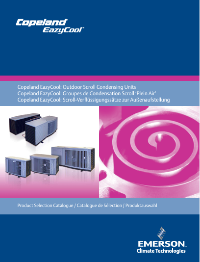 Каталог агрегатов уличного исполнения Copeland