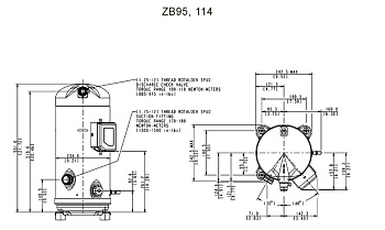 Компрессор ZB95KCE-TFD-551