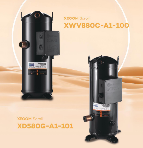XW460A-A1-100 Xecom. Спиральный компрессор. Аналог ZW150KA-TFP-522