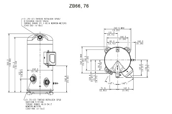 Компрессор ZB66KCE-TFD-551