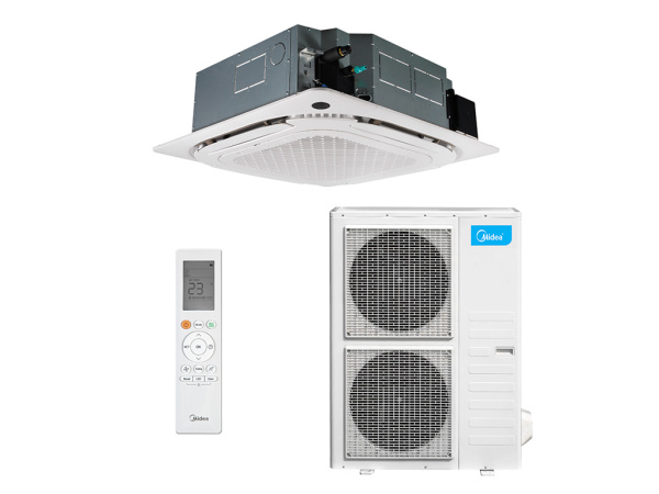 Кассетный кондиционер с низкотемпературной доработкой Midea MCD1-48HRN1-R/MOU-48HN1-RR/-40/T-MBQ4-04