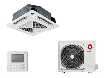 Кассетный кондиционер Kentatsu KSVT70HFAN1R/KSUTB70HFAN1L/KPU95-DR