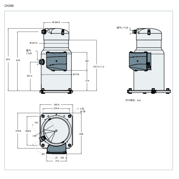 CH290A4BBA чертеж