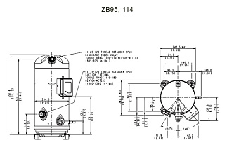 Компрессор ZB114KCE-TFD-551