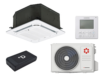 Кассетный кондиционер Kentatsu KSZB35HZAN1R/KSUNB35HZAN1/KPU65-D